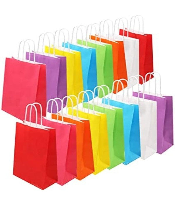 Bolsa papel de asa retorcida