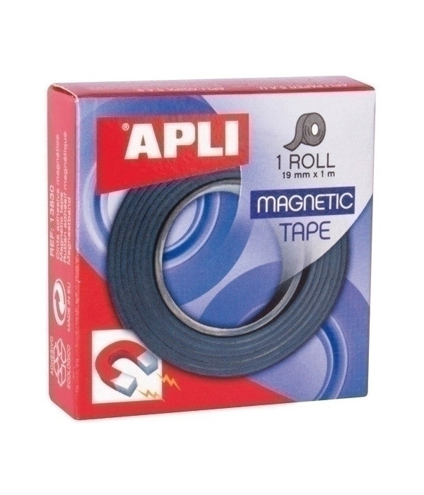 Cinta adhesiva magnetica