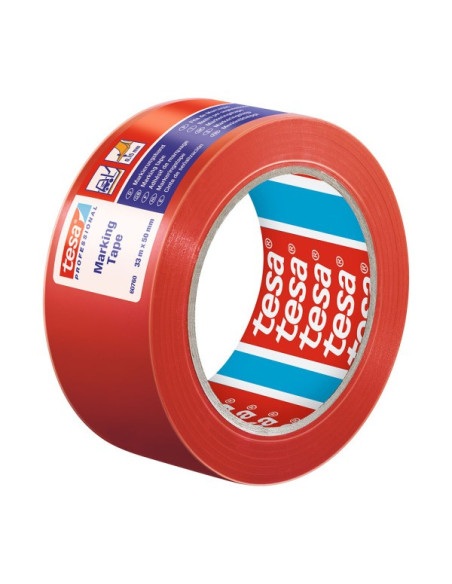 Precinto de PVC color roja