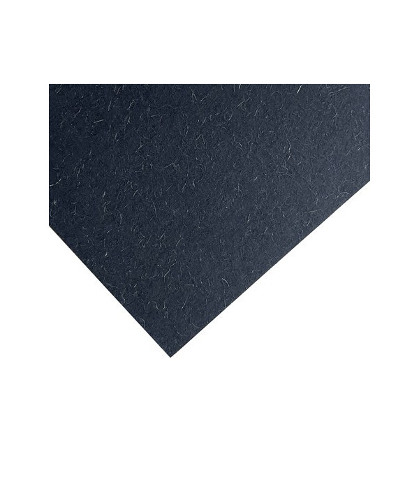 Cartulina negra con fibras de lana