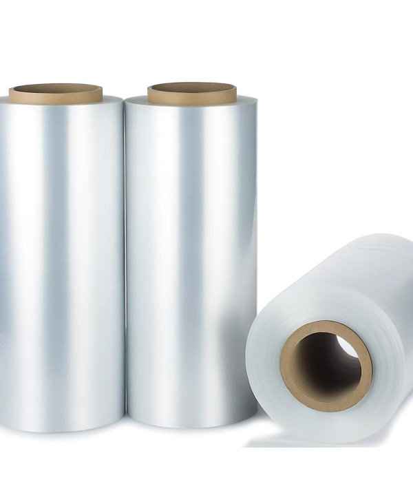 Bobinas de plástico transparentes de LDPE galga 200 y 400.