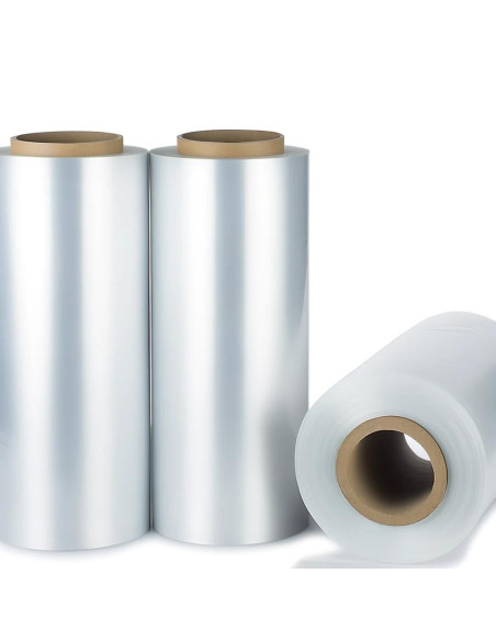 Bobinas de plástico transparentes de LDPE galga 200 y 400.