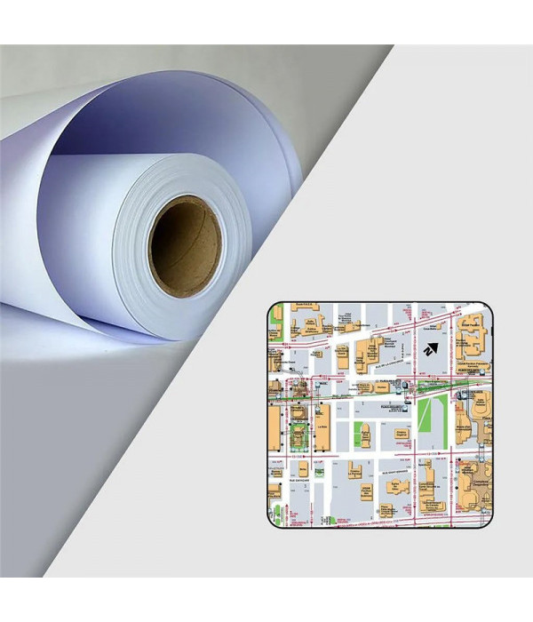 Bobina coated mate para plotter